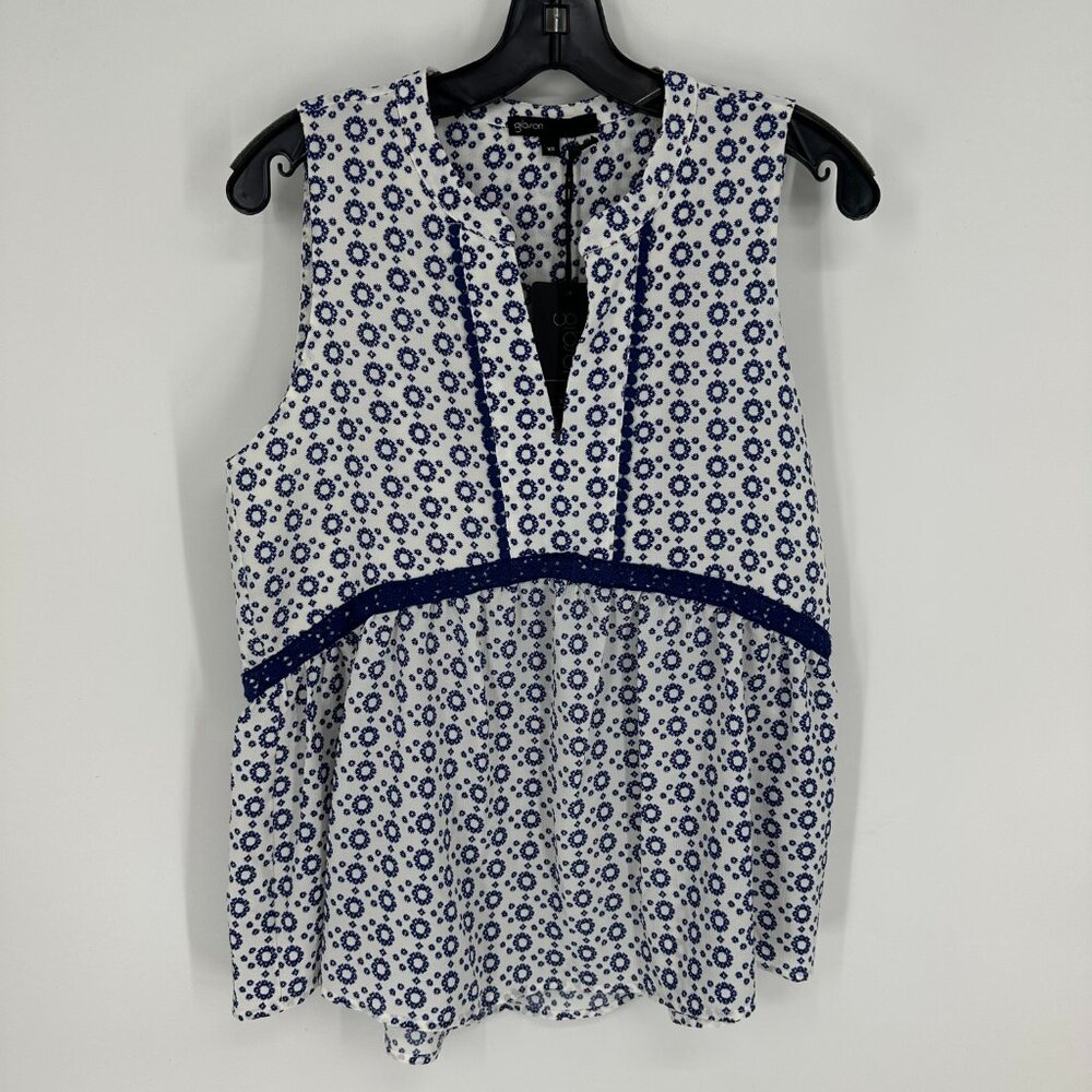 3/$25 Gibson Sleeveless Top‎ XS Blouse NWT